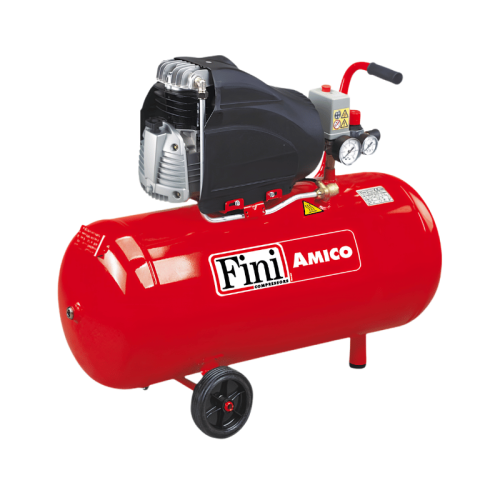 Compressore aria monofase 2Hp 230V 50 litri Fini AMICO 50 SF2500