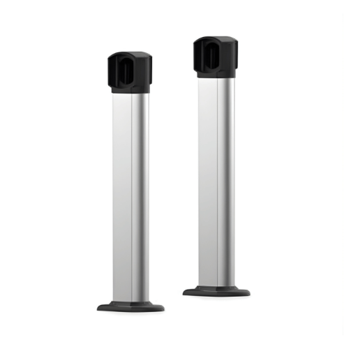 Coppia colonnine cm 50 con base per fotocellule Fadini ZERO.PT 153L