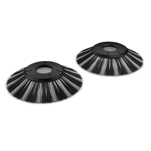 Coppia di spazzole laterali per spazzatrice a spinta Karcher S4 TWIN