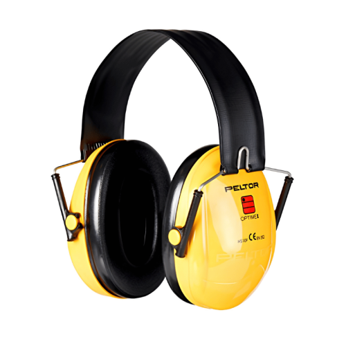Cuffie antirumore -28dB protezione udito 3M PELTOR Optime (I) H510F-404-GU