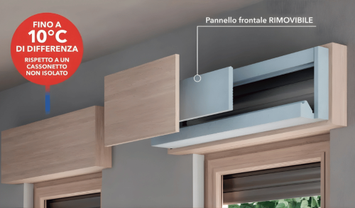 Kit isolamento termico DEFAVERI per cassonetti tapparelle finestre