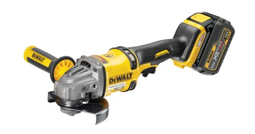 Smerigliatrice a batteria ø 125 mm Dewalt DCG414T2 54V XR