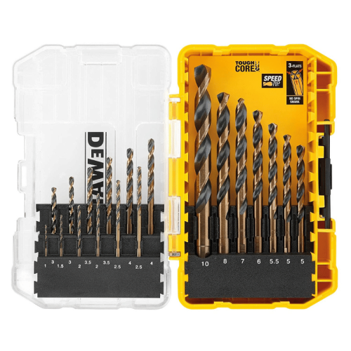DEWALT DT70728-QZ set 19 punte trapano forare metallo-legno-plastica
