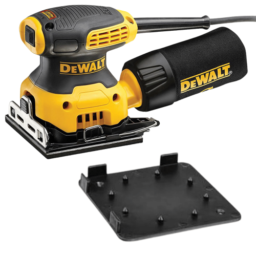 Levigatrice orbitale Dewalt DWE6411Z-IT con scarpa per persiane