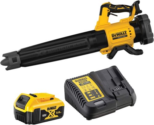 Soffiatore foglie giardino a batteria Dewalt DCMBL562P1 18V XR 5,0Ah