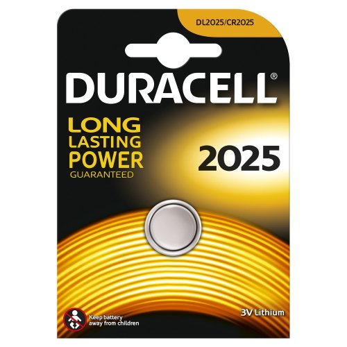 Batteria a bottone Duracell CR2025 litio