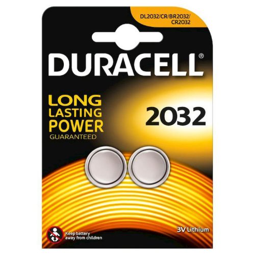 Batterie a bottone Duracell CR2032 litio (2 pezzi)