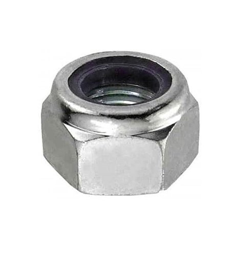 Dado esagonale autobloccante in acciaio inox A2 UNI 7474 - ø mm 5