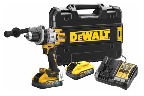 Trapano avvitatore a percussione Dewalt DCD1007H2T-QW XR 18V 2x5Ah
