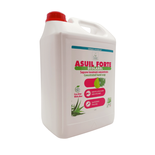 Detergente sapone lavamani concentrato Kroll Asuil Forte Ecolabel 5 litri