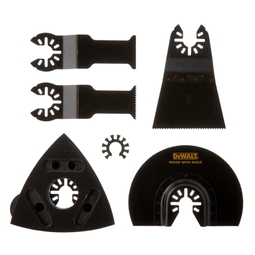 Dewalt DT20731-QZ Kit accessori taglio e levigatura per utensili multifunzione