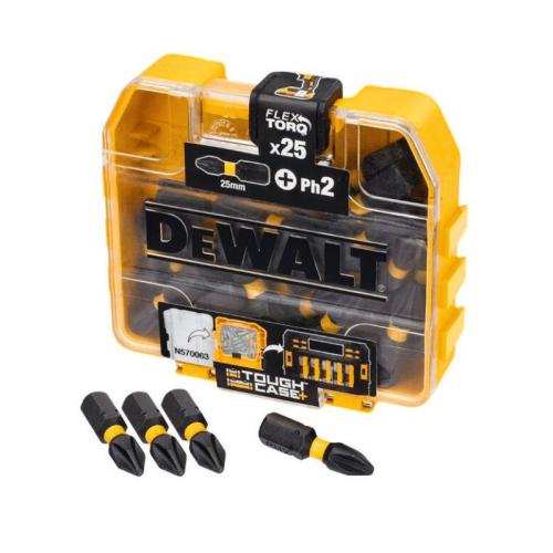 Dewalt DT70555T-QZ set 25 inserti avvitare Torsion Impact PH2 (25 mm)