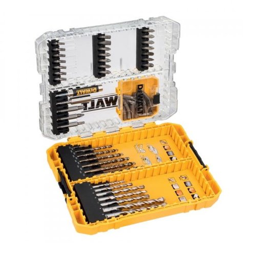 Dewalt DT70759-QZ punte hss e muratura + inserti avvitare (63 pezzi)