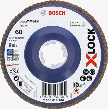 Bosch Disco Diamantato Multimateriale Expert Turbo X-Lock 125 mm