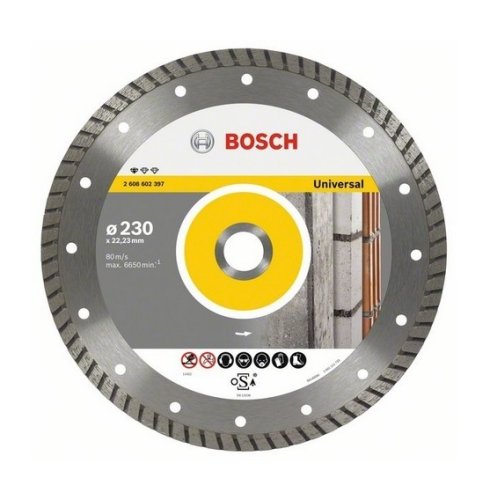 Disco diamantato Bosch ø mm 230 Universale turbo