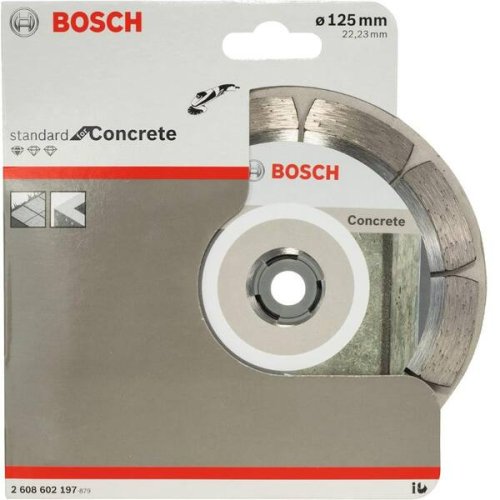 Disco diamantato Bosch STANDARD FOR CONCRETE per taglio cemento ø 125x1,6 mm