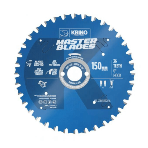 Disco lama circolare ø 150mm Z32 taglio metalli Krino Master Blades