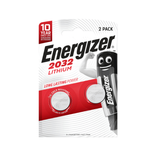 ENERGIZER CR2032 Batterie a bottone al litio 3V - blister 2 pezzi