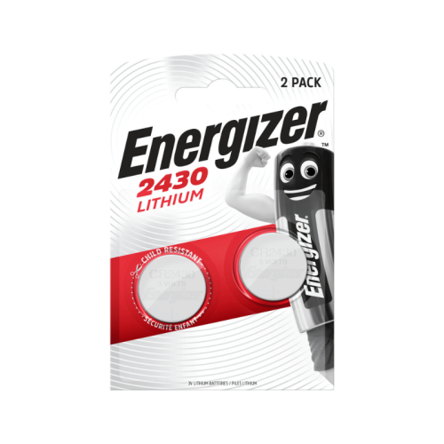 ENERGIZER CR2430 batterie a moneta al litio 3V - blister 2 pezzi