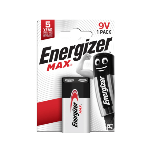 ENERGIZER MAX 6LR61 Batteria alcalina 9V