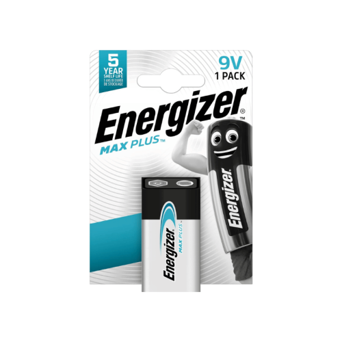 ENERGIZER MAX PLUS 6LR61 Batteria alcalina 9V