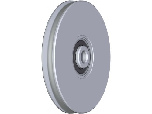 Puleggia-ruota per basculanti FAC VA1310 - B100/6 ø 100 mm