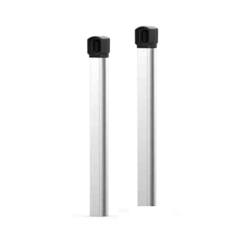 Coppia colonnine cm 75 in alluminio senza base di fissaggio FADINI ZERO.PT