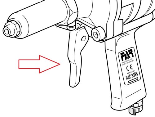 Kit pulsante per rivettatrici FAR RAC83-95 / RAC83AX (740536)