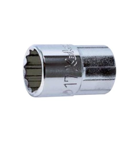 Chiave a bussola bocca poligonale Fermec 4406M 1/2" - mm 13