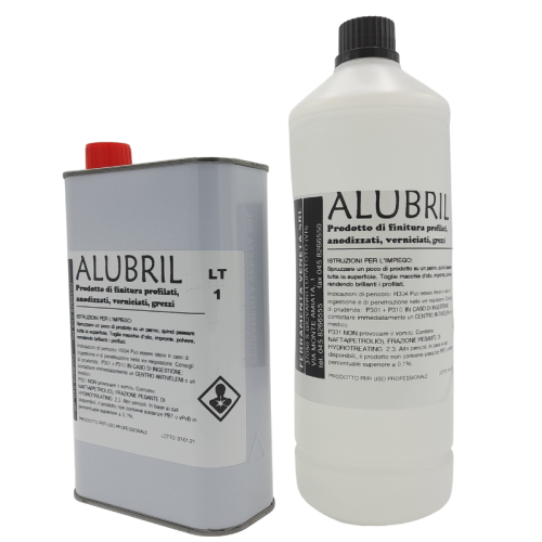 Soluzione liquido di finitura profilati alluminio FIMO ALUBRIL lt 1