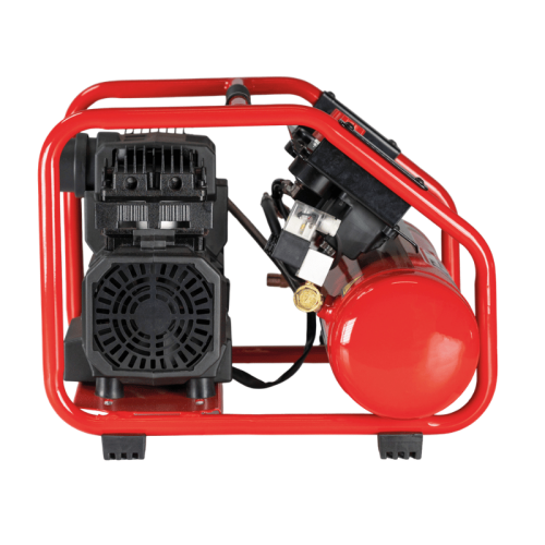 Compressore aria silenzioso oilless 59dB 6 litri Fini Siltek TB 6/1,5 Hp