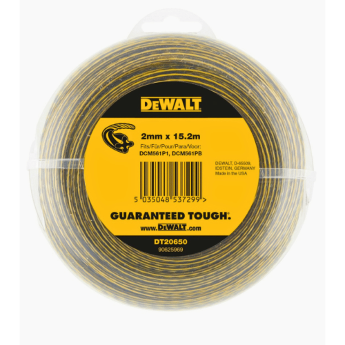 Filo decespugliatori ø 2.0 mm x 15.2 m DEWALT DT20650-QZ
