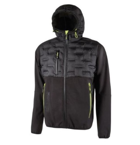 UPOWER giacca ibrida Spock FU213BC nero - taglia M