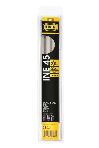 Elettrodi saldatura INE45 ø mm 2,0x300 Acciaio C-Mn (25PZ)