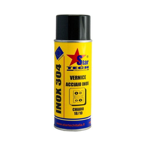 Vernice anticorrosiva spray INOX 304 CHIARO 18/10 400ml