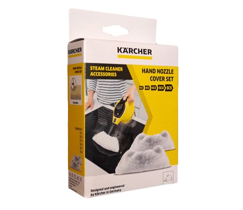 Set 2 panni microfibra per pulitori vapore Karcher 6.863-270.0