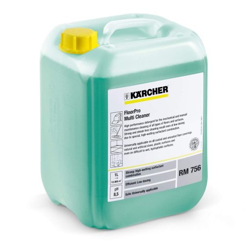 Detergente per lavapavimenti FloorPro Multi Cleaner karcher RM 756 - 10lt