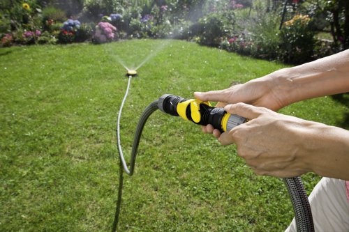 Raccordo Karcher per tubi irrigazione con rubinetto in linea