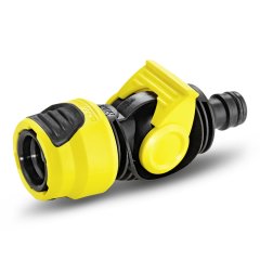 Connettore A T Kärcher Rain System Con Regolatore Di Portata: Per Irrigazione Facile E Controllata, Adatto A Tubo KRS E Capillare.
