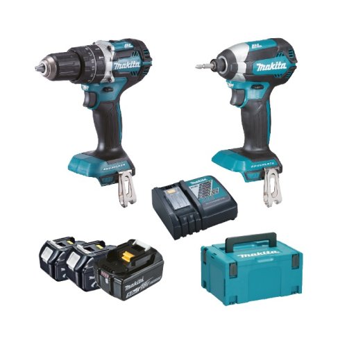 Kit avvitatori 18V DHP484 + DTD153 Makita DLX2180TJ1