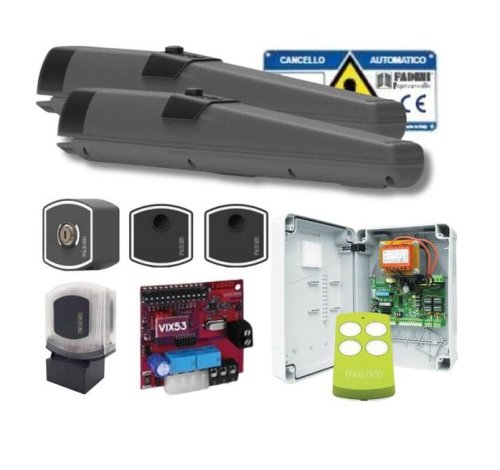 Kit completo per cancelli ad ante battenti FADINI 4240K0VL DARDO 424