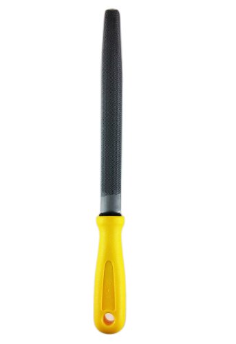 Lime mezzo tonde taglio bastardo con manico - L. mm 100