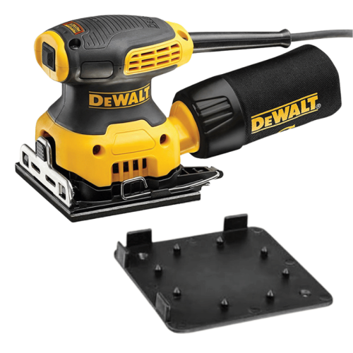 Levigatrice orbitale Dewalt DWE6411Z-IT con scarpa per persiane