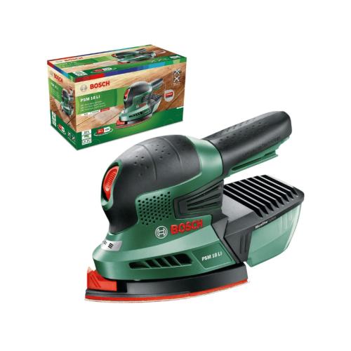 Levigatrice orbitale palmare Bosch PSM 18 LI | fornita senza batteria