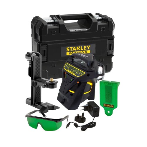 Livella Laser Stanley FMHT1-77356 X3G FATMAX - raggio verde