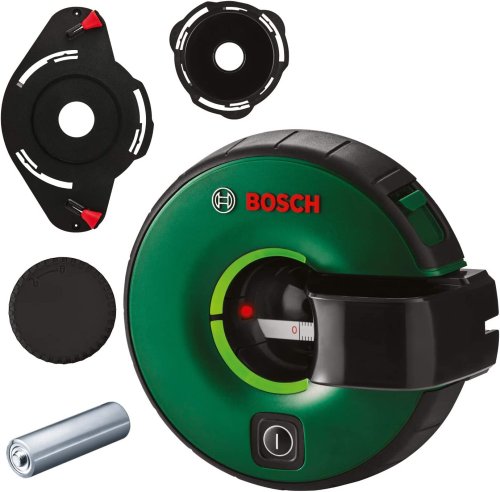 Livella laser a 2 linee orizzontale o verticale Bosch Atino