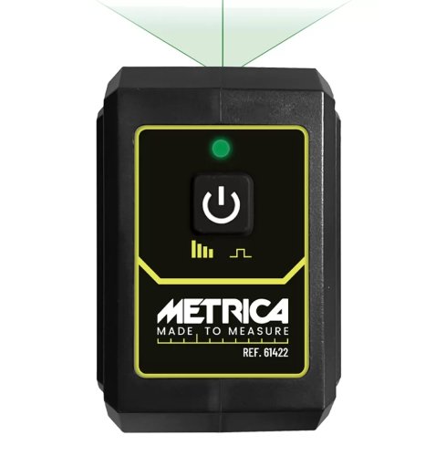 Livella laser portata 15m Green Cross Metrica 61422