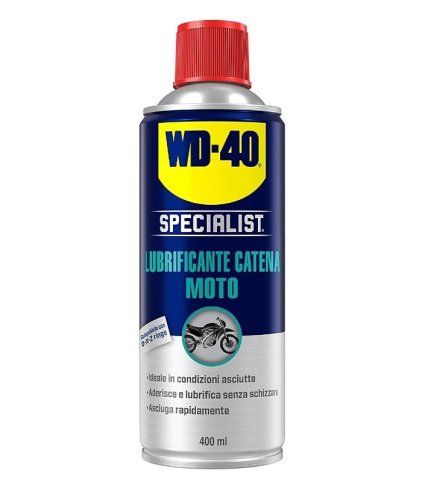 Lubrificante spray catena moto WD-40 Specialist 400 ml