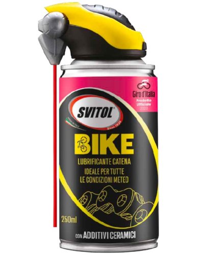 Svitol Bike DRY lubrificante per catena bicicletta Giro d'Italia 100ml -  Cod. 4369 - ToolShop Italia