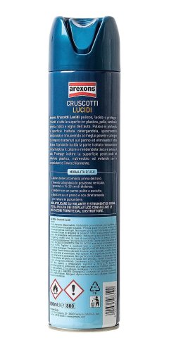 Lucida cruscotti spray effetto lucido Arexons 8316 ml600